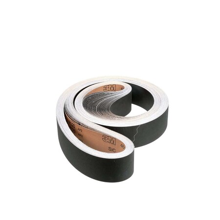 3M Cloth Belt 461F, P120 Xf-Weight, 3-1/2 In X 132 In, Sine-Lok, Single-Flex 7010360653